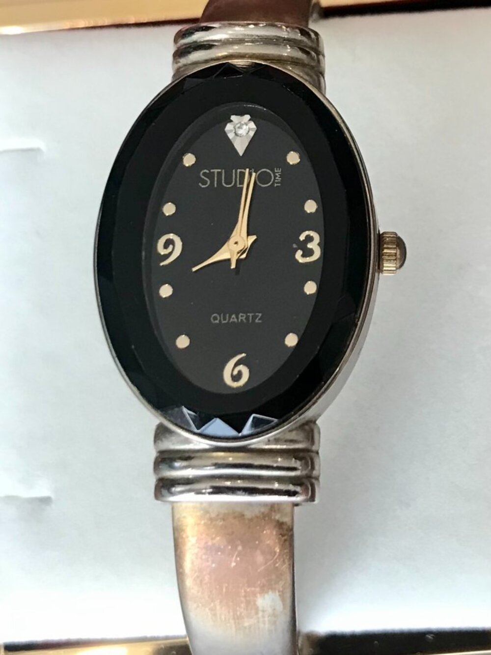 Studio Time Quartz Oval Watch